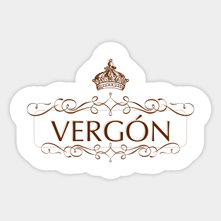 Vergon Sticker